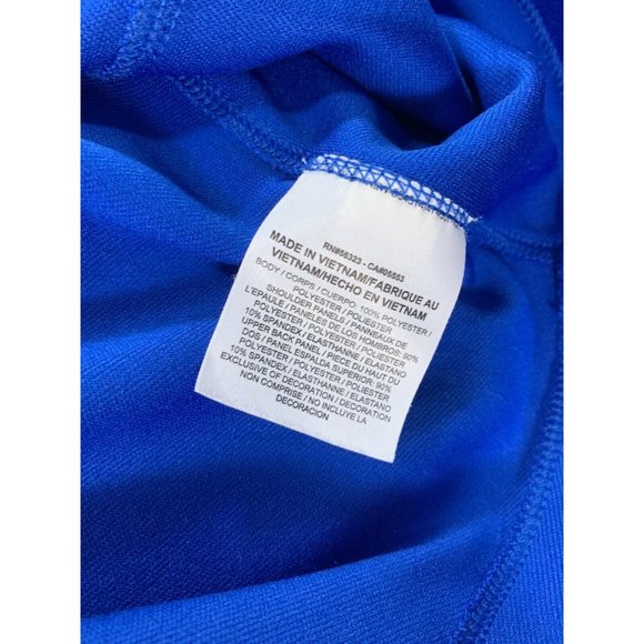 Nike Quarter Zip Long Sleeve Golf Pullover (Men's Large) Blue - Picture 11 of 12